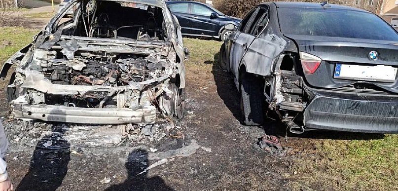 Biały Kamień: Spłonął samochód