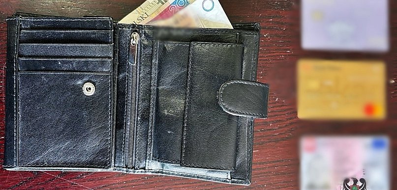 40-latek zatrzymany za kradzież portfela w Walimiu