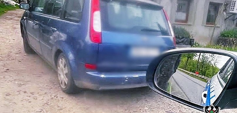 Pijany kierowca bez prawa jazdy