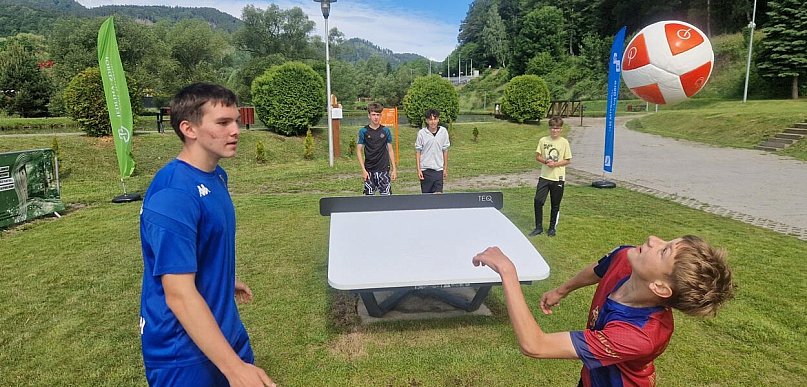 Teqball zawitał do Jedliny-Zdroju