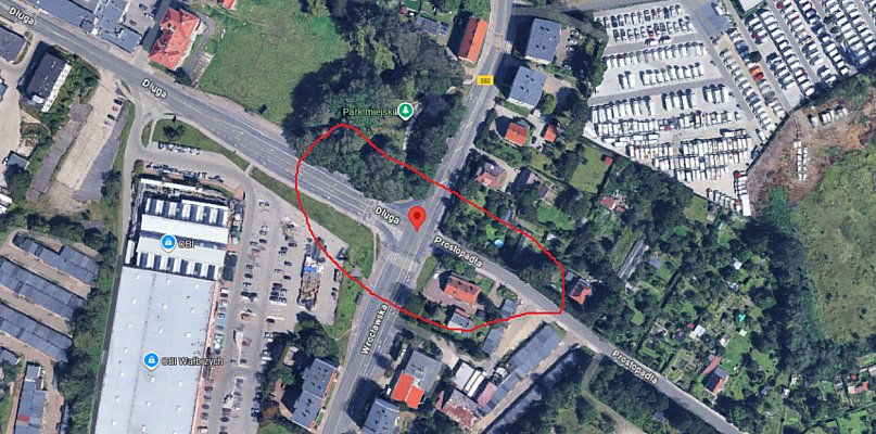Utrudnienia w ruchu drogowym – Wałbrzych, ul. Wrocławska - 20789