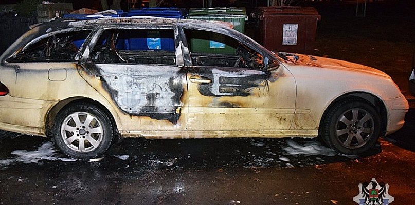 38-latek zatrzymany za podpalenie samochodu na Nowym Mieście