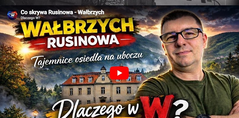 Wałbrzych - Rusinowa: Gdzie historia stoi cicho wśród drzew.