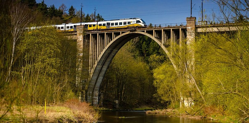 Przez tunel, wiadukt i granice. Historyczne trasy z Kolejami Dolnośląskimi