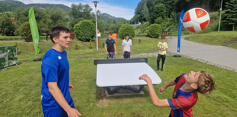 Teqball zawitał do Jedliny-Zdroju