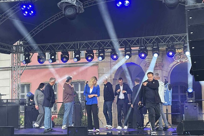 Prezentacja koszykarzy Górnika Zamek Książ Wałbrzych