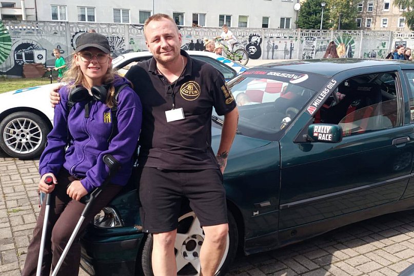 Pojeżdżawka dla Amelki w Boguszowie-Gorcach