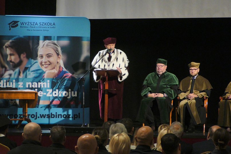Inauguracja roku akademickiego na WSBiNoZ