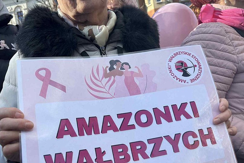 Marsz Różowej Wstążki w Wałbrzychu