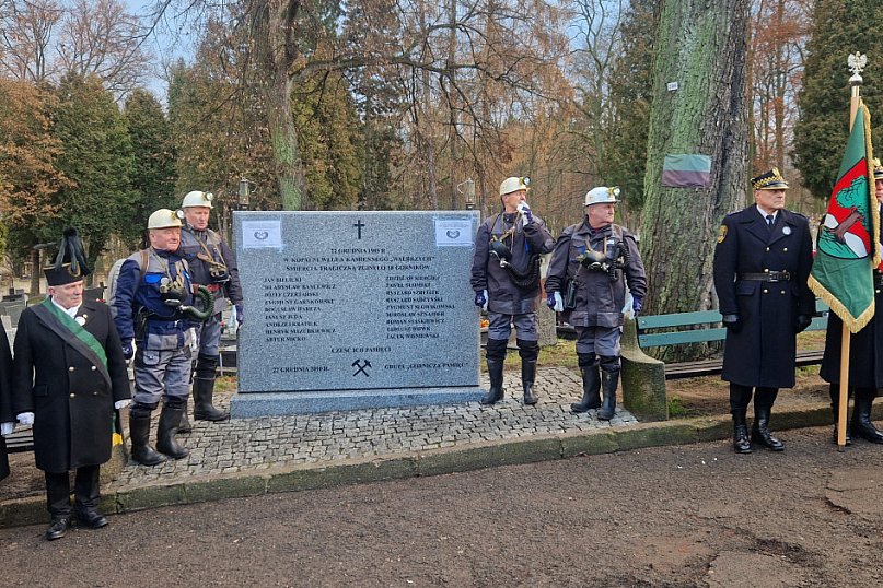 40 rocznica katastrofy górniczej w KWK 'Wałbrzych'