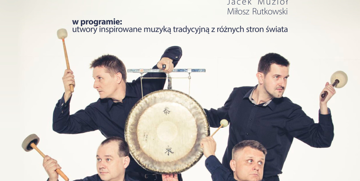 Koncert w Amfiteatrze Leśnym pt. Podróż do źródeł rytmu. Repercussion