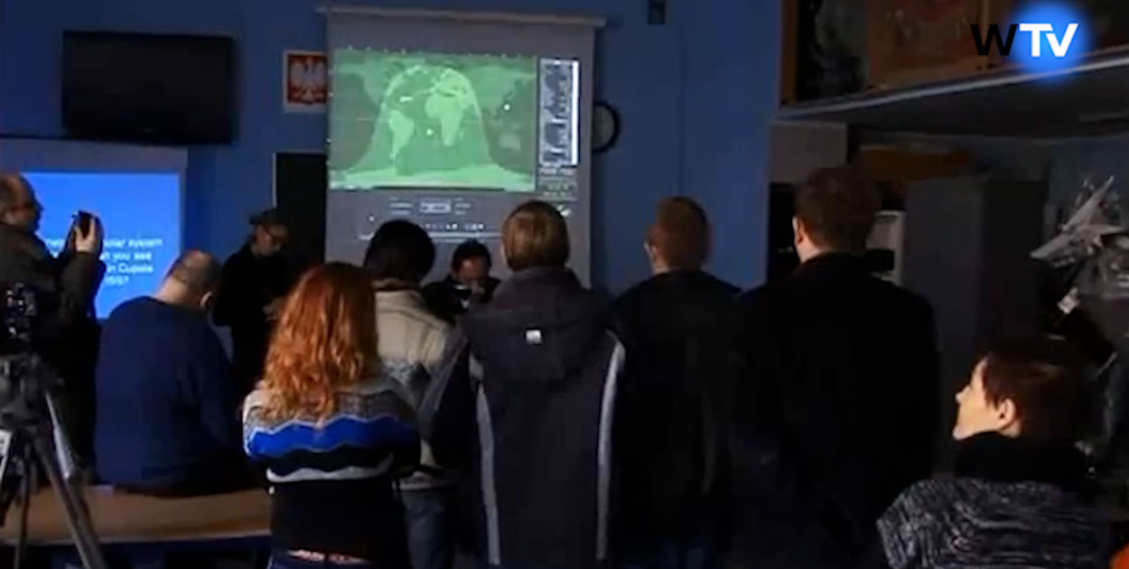 Z Archiwum WTV: Energetyk połączył się z kosmosem