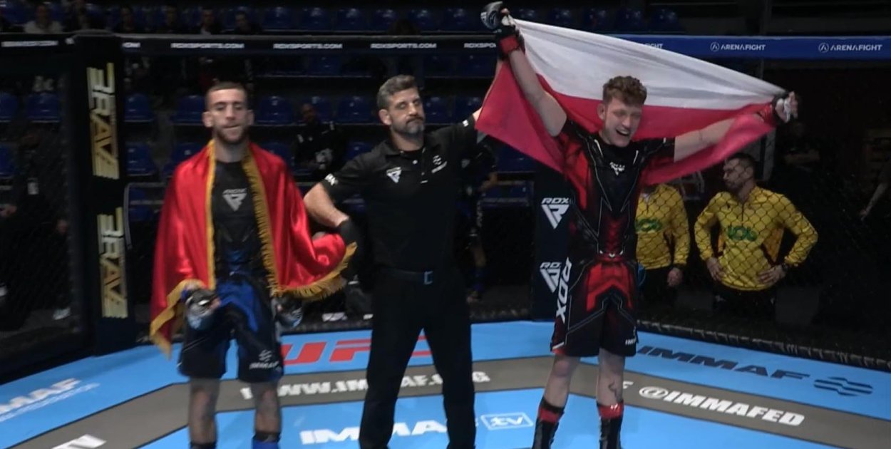 Mateusz Bocheński brązowym medalistą Mistrzostw Europy w MMA