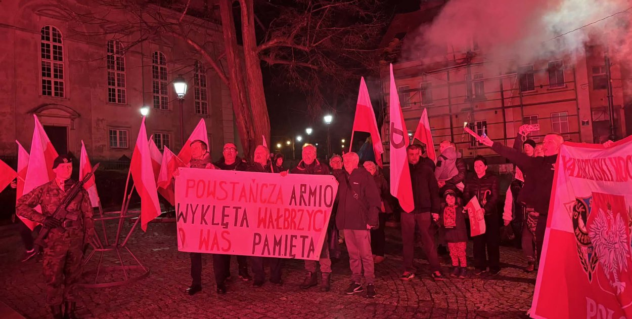 Wałbrzyszanie pamiętają o Żołnierzach Wyklętych