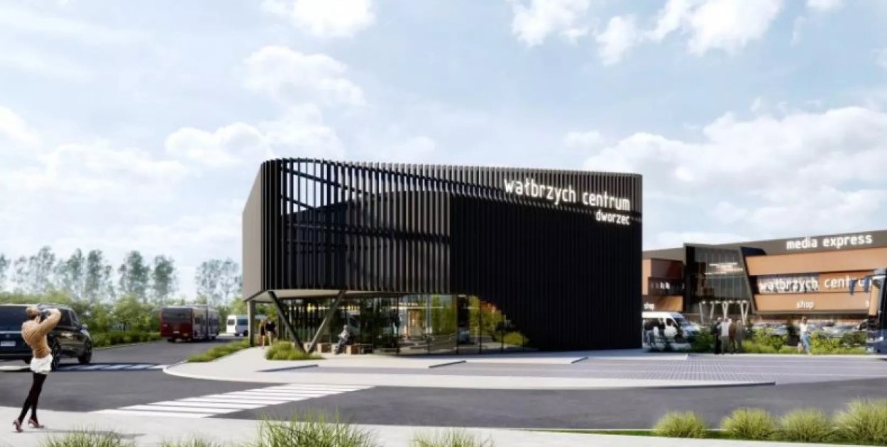 Tak będzie wyglądać centrum przesiadkowe w Wałbrzychu