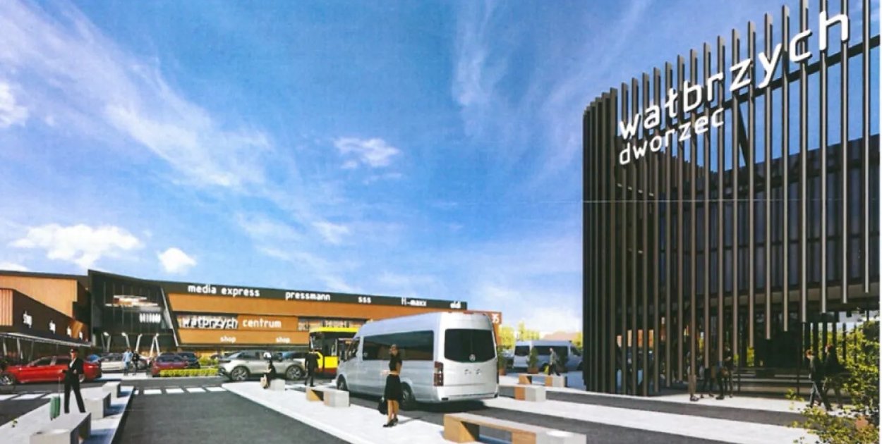 Nowe Centrum Przesiadkowe w Wałbrzychu