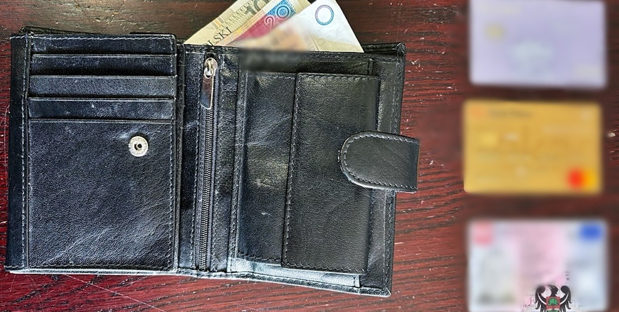 40-latek zatrzymany za kradzież portfela w Walimiu