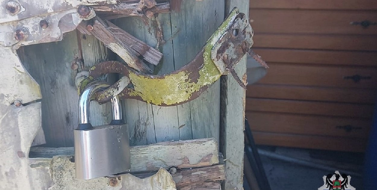 Włamał się do altanki na Podzamczu i próbował ukraść narzędzia