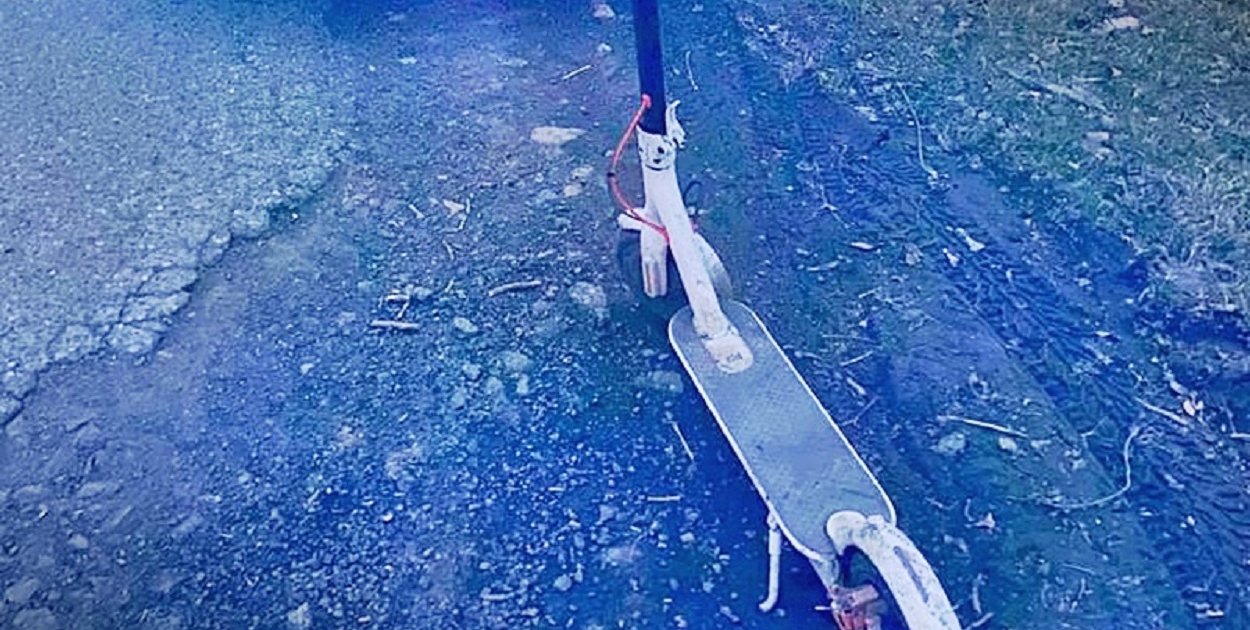 69-latek pod wpływem alkoholu jechał na hulajnodze
