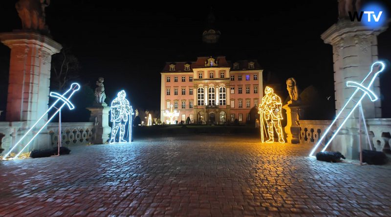 Zwiedzamy Ogrody Światła w Zamku Książ